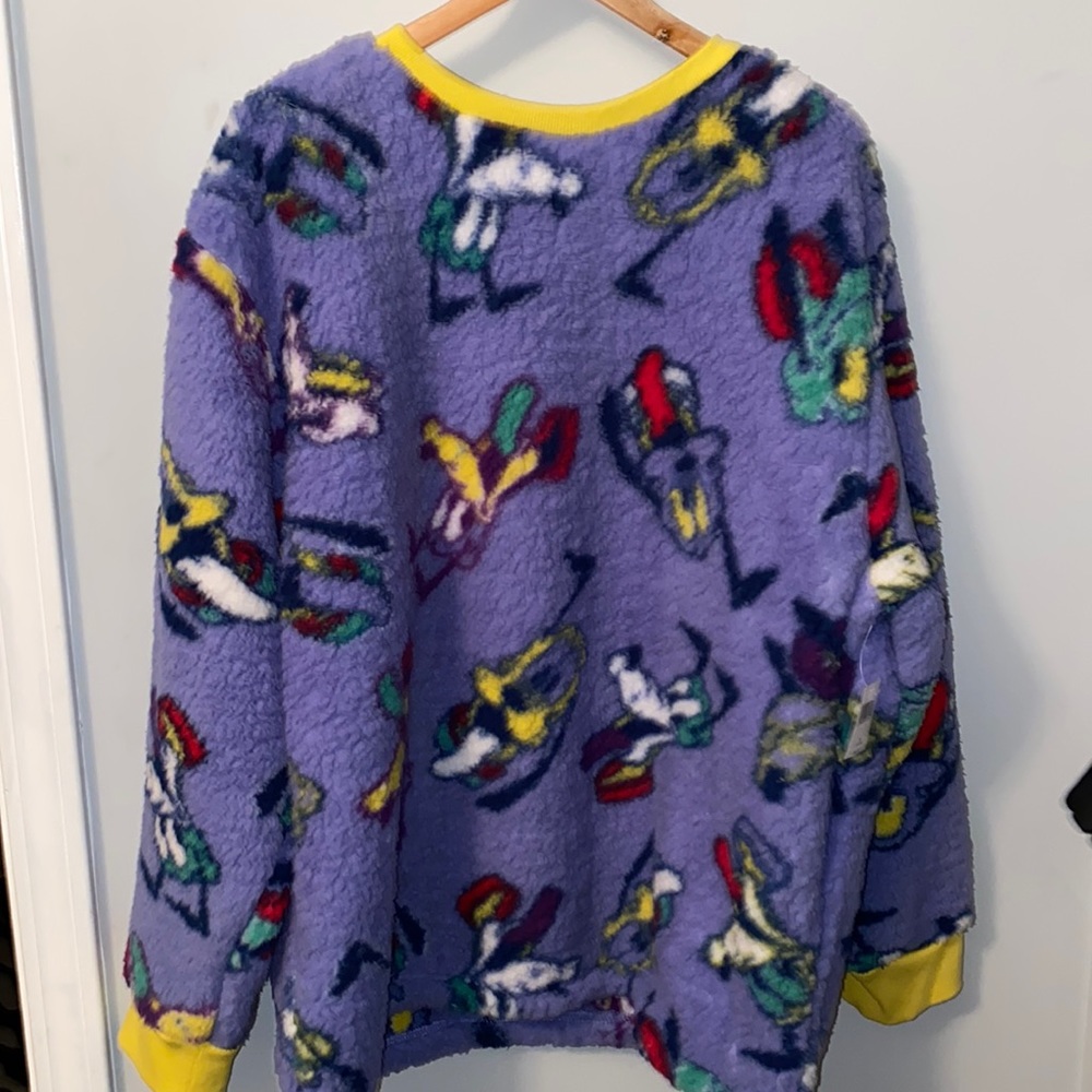 Vintage Disney Purple Pluto Pullover